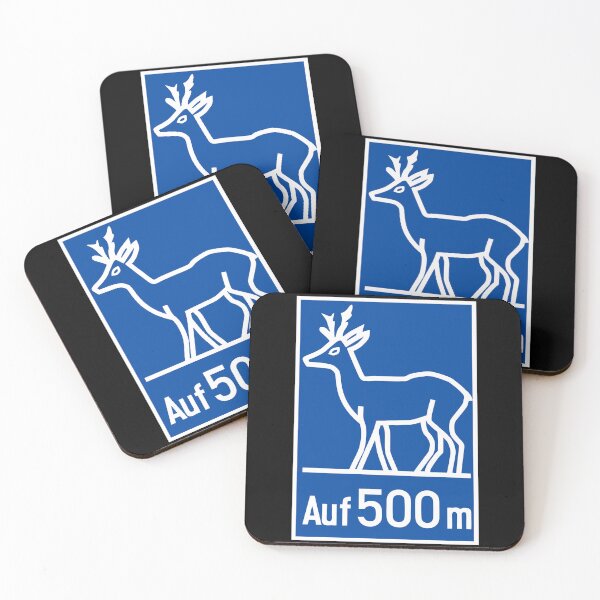 Item preview, 01A23 German Road Sign Deer designed and sold by MushroomMouse.