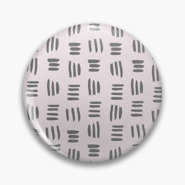 Item preview, Triad Lines in Dark Grey on Pink Mauve designed and sold by Meena-and-Fox.