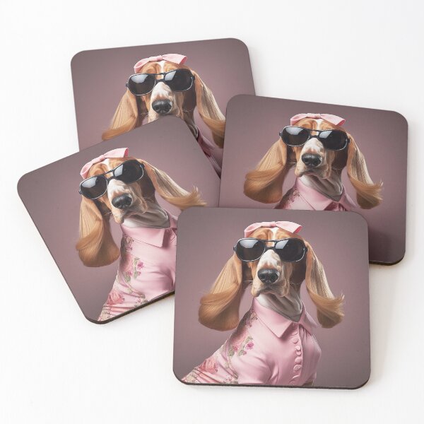 Item preview, Punk Pooch: Barbie loving Basset Hound designed and sold by ScotlandYards Designs.