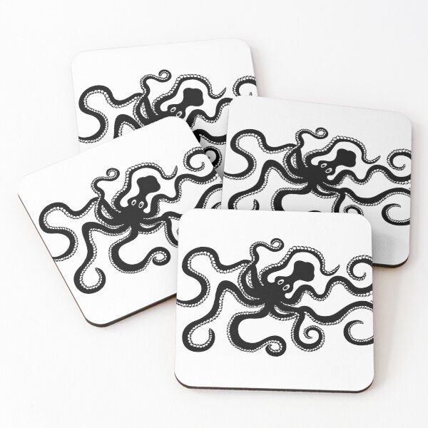 Item preview, Pulpo minoico - Sin adornos en blanco designed and sold by Mongmongiarts.