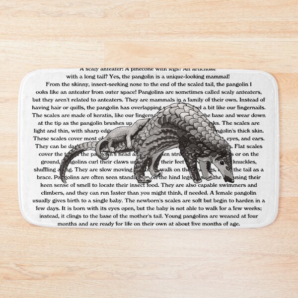 Item preview, Prehistoric Peculiar Pangolin Information designed and sold by Unhinged Heather.