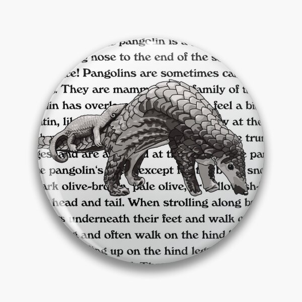 Item preview, Prehistoric Peculiar Pangolin Information designed and sold by Unhinged Heather.