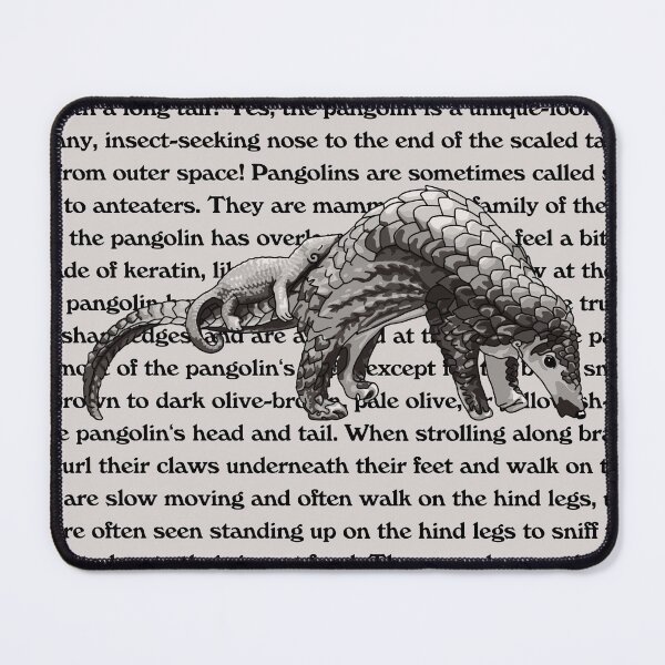 Item preview, Prehistoric Peculiar Pangolin Information designed and sold by Unhinged Heather.