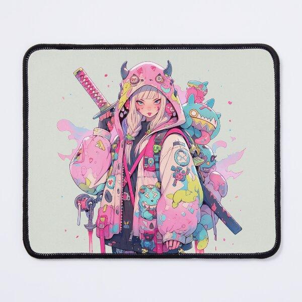 Item preview, Kawaii samurai girl  designed and sold by Flaffin.
