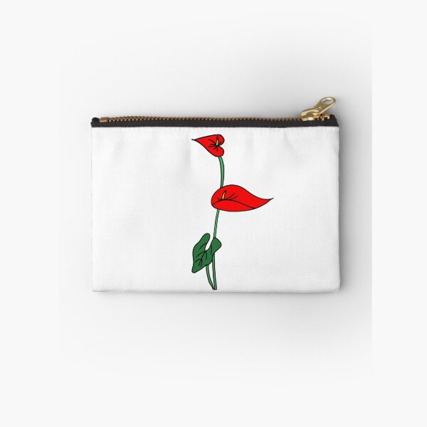 Item preview, Red laceleaf flower designed and sold by AmyJStickers.