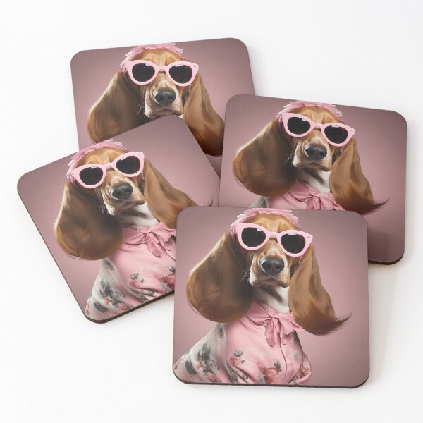 Item preview, Punk Pooch: Barbie loving Basset Hound designed and sold by ScotlandYards Designs.