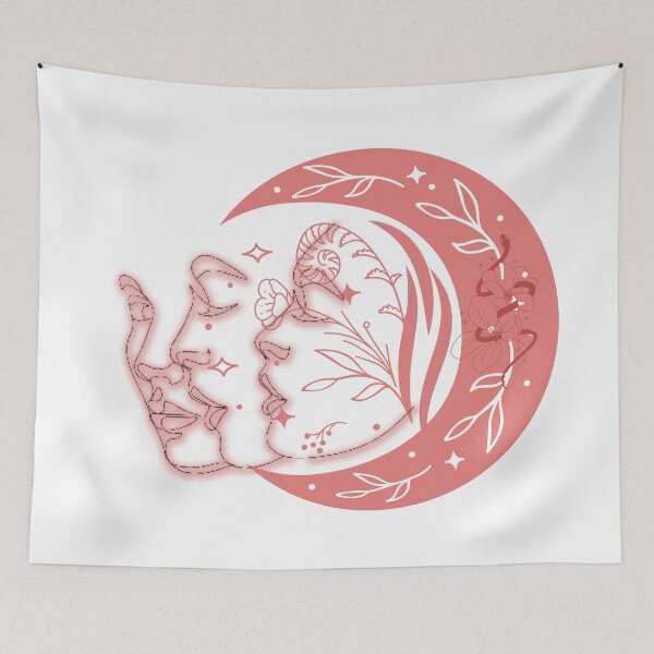 Item preview, Moon faces designed and sold by ArtAngiTresors.