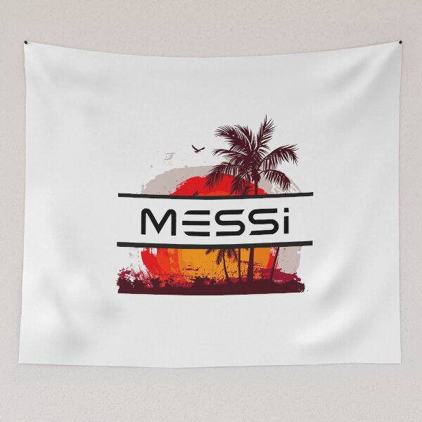Item preview, Messi with palm trees and sun designed and sold by muta1993.