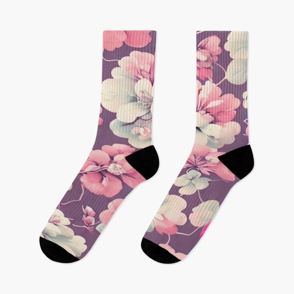 Item preview, Pink Mist in a Purple Canvas: Digital Blooms designed and sold by ArtisticSparkle.