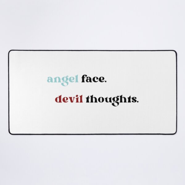 Item preview, Angel face Devil thoughts  designed and sold by GabrielaHuete.