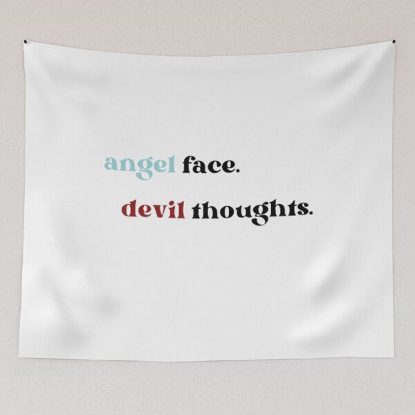 Item preview, Angel face Devil thoughts  designed and sold by GabrielaHuete.