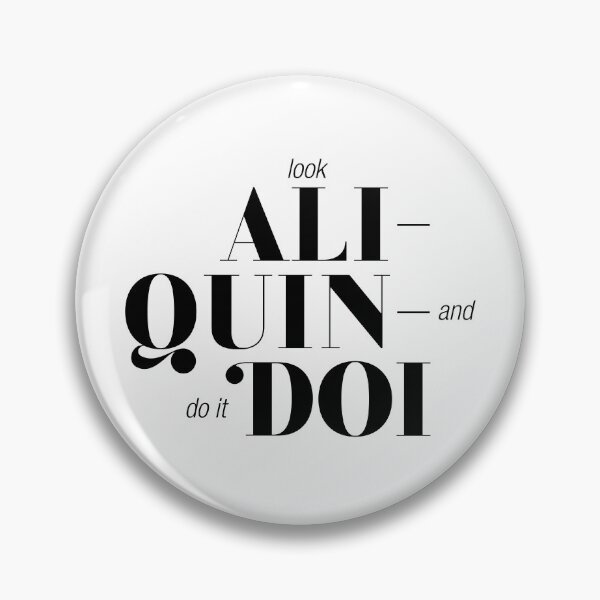Item preview, ALINQUINDOI (black) designed and sold by spaincreative.