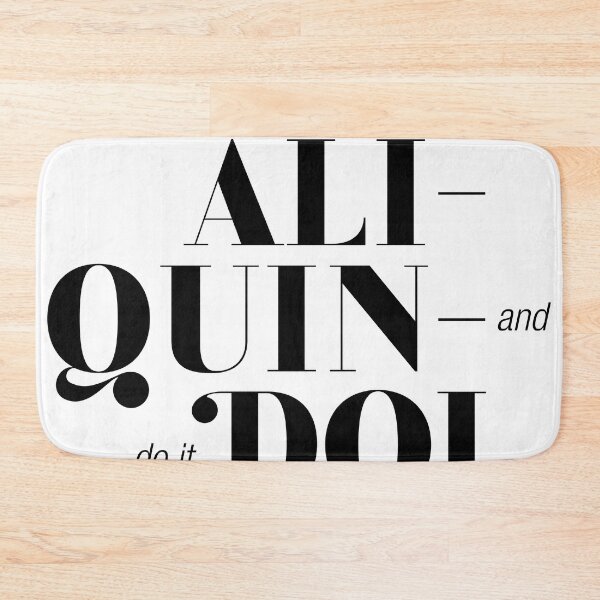 Item preview, ALINQUINDOI (black) designed and sold by spaincreative.