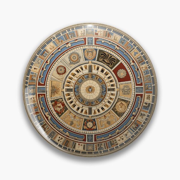 Item preview, round board designed and sold by Karl Aldinger.