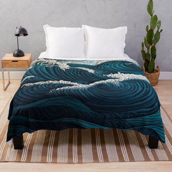 Item preview, big wave blue designed and sold by badbug.