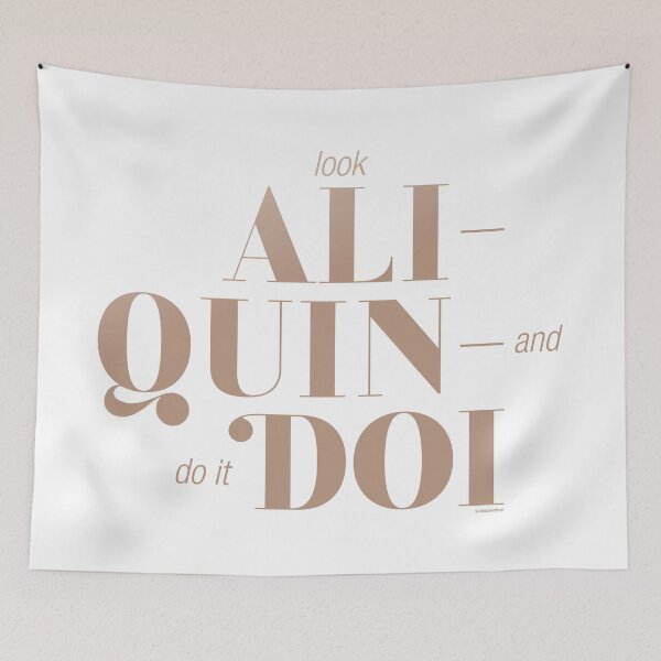 Item preview, ALINQUINDOI (color) designed and sold by spaincreative.