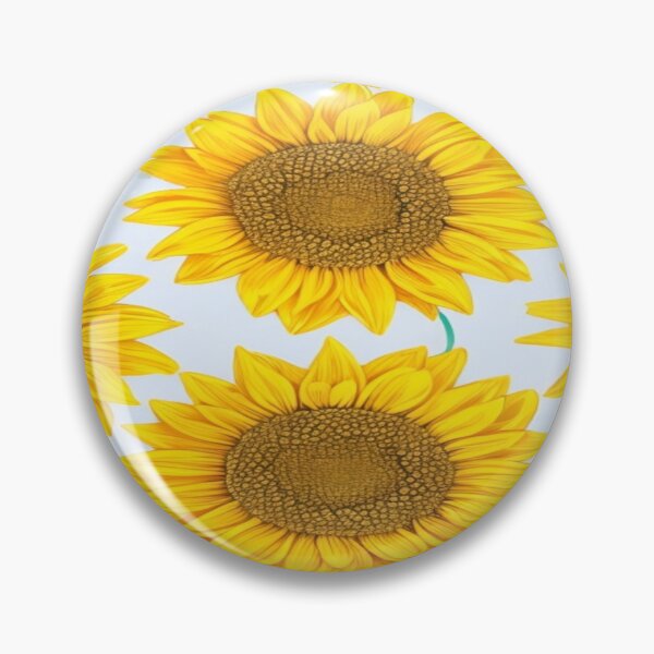 Artikelvorschau, Grauer Himmel, goldene Sonnenblumen: Digitale Eleganz entworfen und verkauft von ArtisticSparkle.
