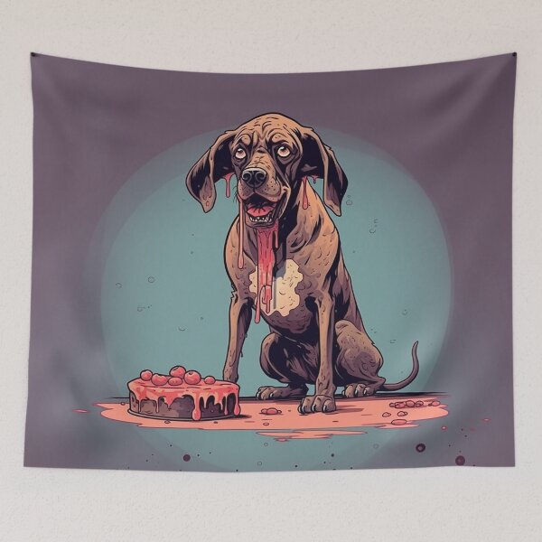 Item preview, Dog Horror Movie, Zombie #1 designed and sold by Dog Lover.