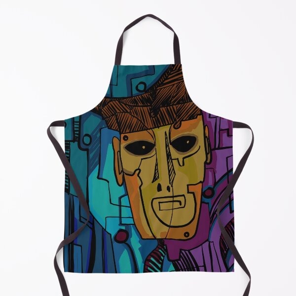Item preview, futuristic abstract face designed and sold by neurostructure.