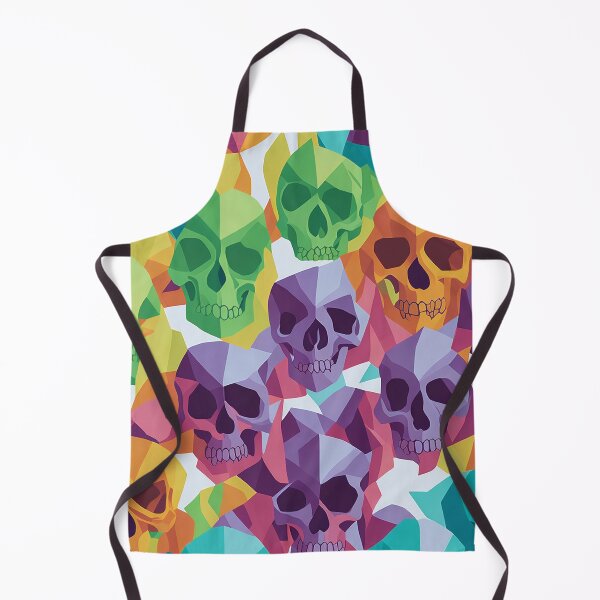 Item preview, Dark Realm Delight: Seamless Patterns of Skull Heads designed and sold by zoughlal.