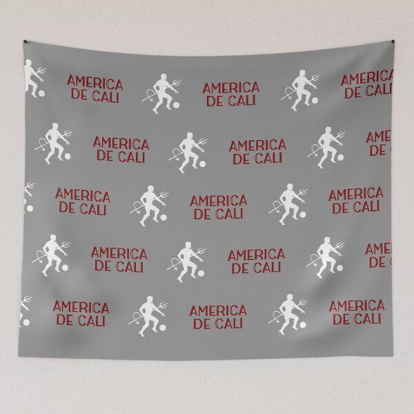 Item preview, America de Cali - Red & White Pattern designed and sold by TropiCol Creations.