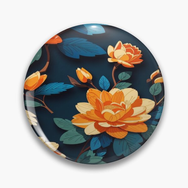 Item preview, Ethereal Gold: Captivating Floral Patterns designed and sold by ArtisticSparkle.