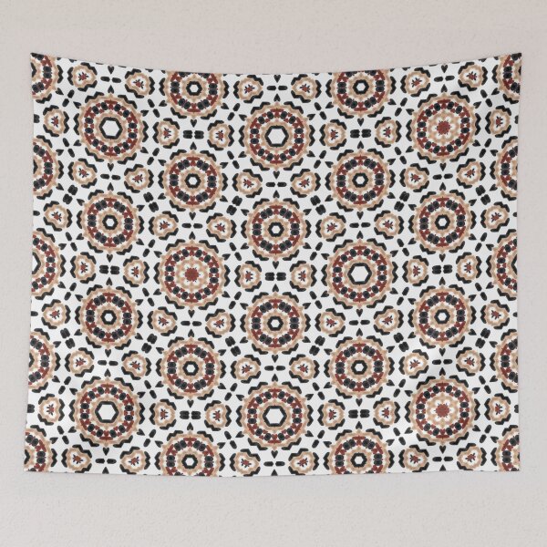 Item preview, Brown, Red ,White and Black Pattern  designed and sold by Nalwesya.