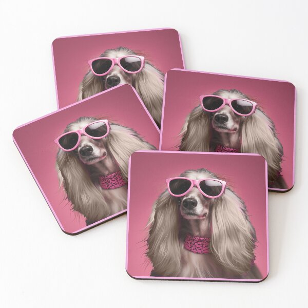 Item preview, Punk Pooch: Barbie loving Afghan Hound designed and sold by ScotlandYards Designs.