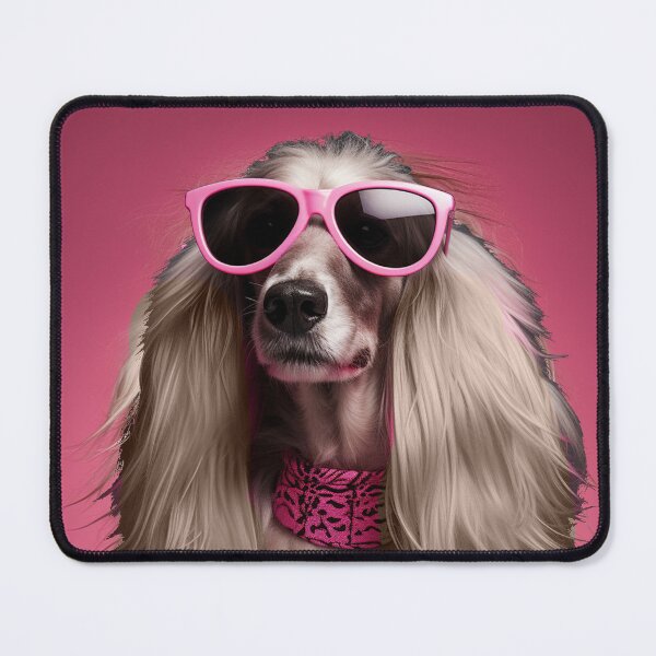 Item preview, Punk Pooch: Barbie loving Afghan Hound designed and sold by ScotlandYards Designs.