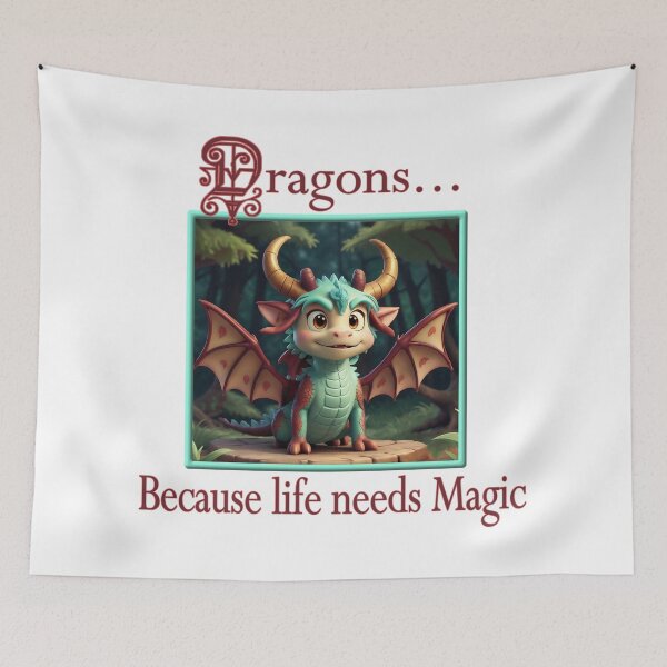 Item preview, Dragons; Because life needs Magic designed and sold by NaughtyDragon.
