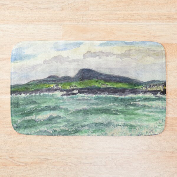 Item preview, Trearddur Bay in Storm Eunice designed and sold by LymphomaLass.