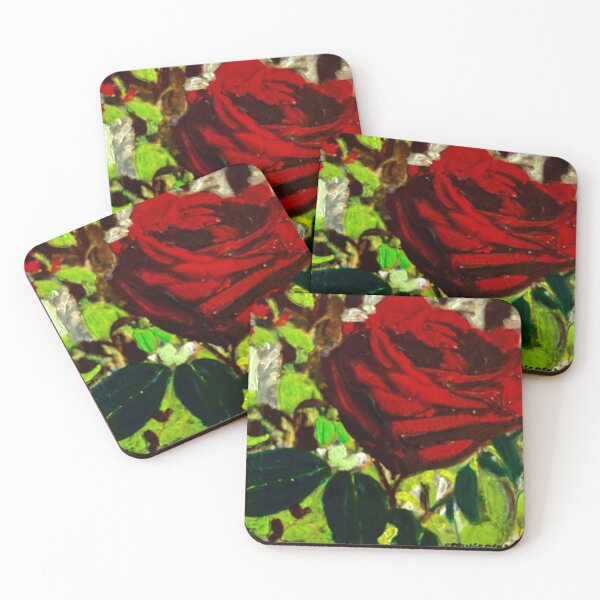 Item preview, Mini Vibrant Red Rose designed and sold by Artist Gary Springer.
