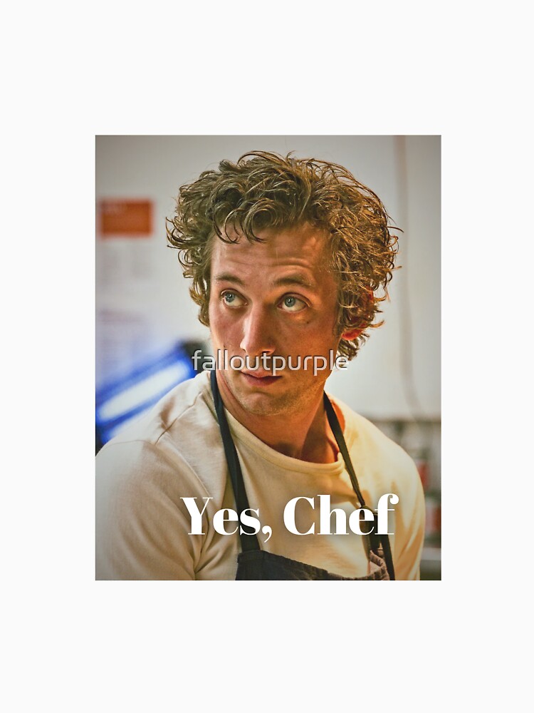 Yes, Chef Jeremy Allen White, original berf the bear Essential T-Shirt for  Sale by falloutpurple