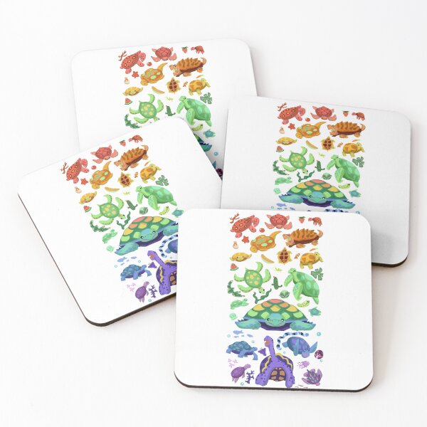 Item preview, A myriad of turtles no background designed and sold by DomaniMedia.