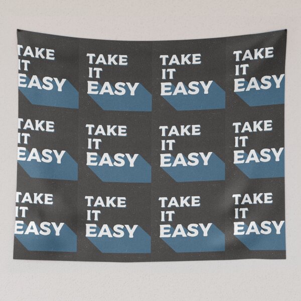 Item preview, Take It Easy designed and sold by olivepopprints.