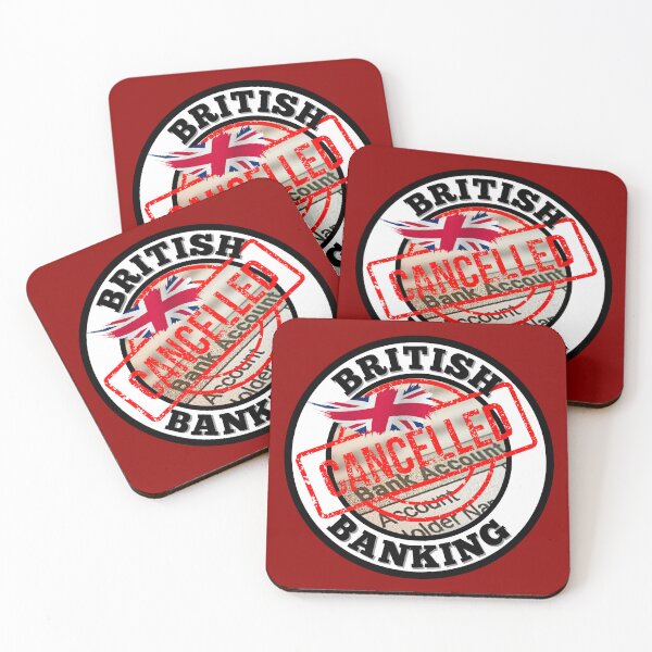 Item preview, British Bank Accounts Cancelled. designed and sold by MPC-Mince-Pies.