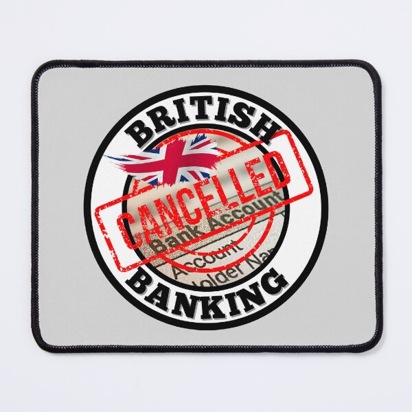 Item preview, British Bank Accounts Cancelled. designed and sold by MPC-Mince-Pies.