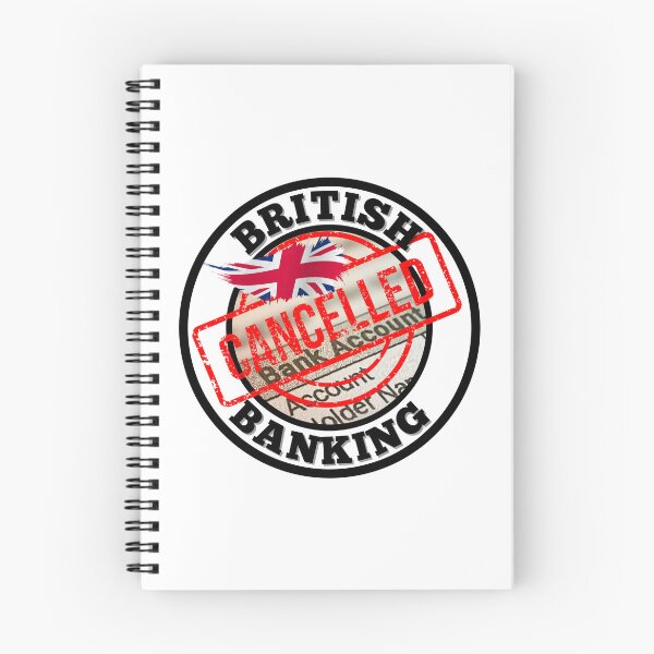 Item preview, British Bank Accounts Cancelled. designed and sold by MPC-Mince-Pies.