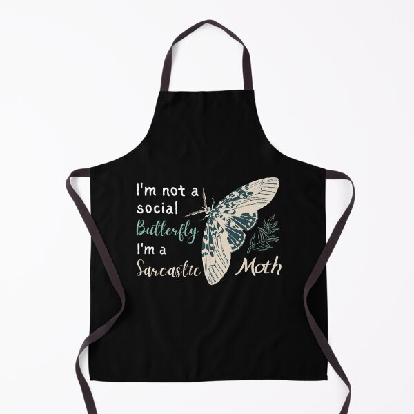 Item preview, I'm a Sarcastic Moth | Green Beige designed and sold by FocusChillax.