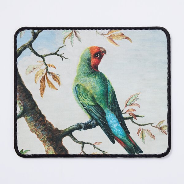 Item preview, Red and Green Parrot in a Tree designed and sold by ToadsWorkshop.