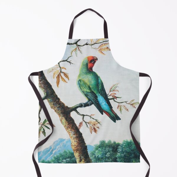 Item preview, Red and Green Parrot in a Tree designed and sold by ToadsWorkshop.