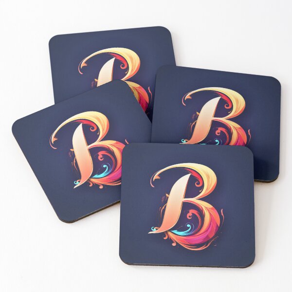 Item preview, B letter design designed and sold by LazyLifestyle.