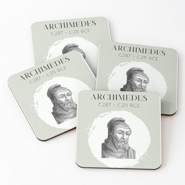 Item preview, Archimedes Math Classroom Poster designed and sold by mainstmaggie.