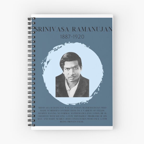 Item preview, Srinivasa Ramanujan Math Clasroom Poster designed and sold by mainstmaggie.