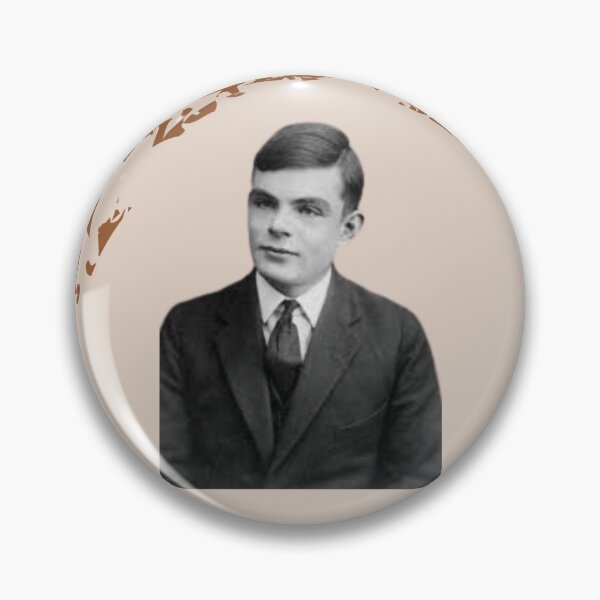 Item preview, Alan Turing Math Classroom Poster designed and sold by mainstmaggie.