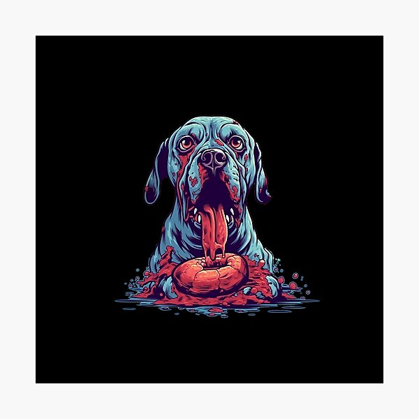 Item preview, Dog Horror Movie, Zombie #2 designed and sold by Dog Lover.