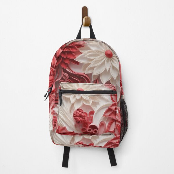 Item preview, Red and white flower texture v3 designed and sold by KostasCreations.