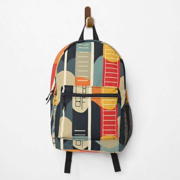 Item preview, 1960s Inspired Modernist Pattern Print designed and sold by QuestingCloset.