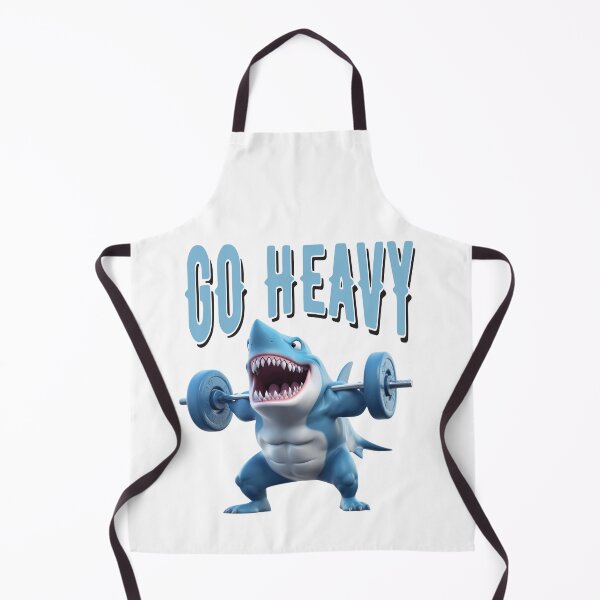 Item preview, Shark Lifting - Go Heavy or go Home designed and sold by BuxomBabe21.