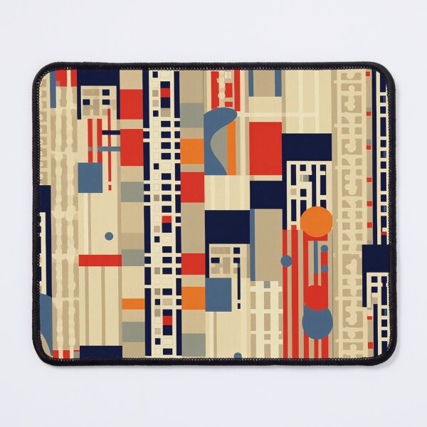 Item preview, Trellick Tower Inspired Modernist Pattern Print designed and sold by QuestingCloset.